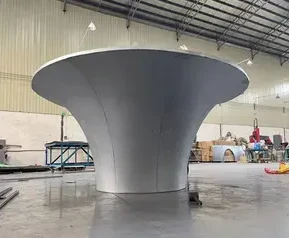 Custom Pier Double Curved Column Modeling